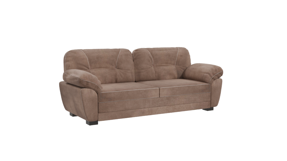 Cozy Fabric Sofa Model 3D - Professional 3D Model Render 10