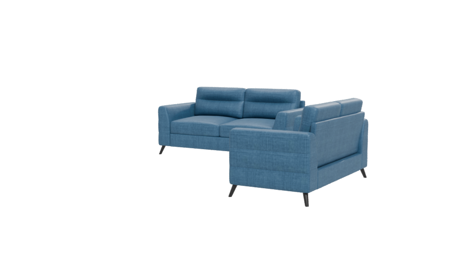 Modern Sofa Set 3D Model - Professional 3D Model Render 12