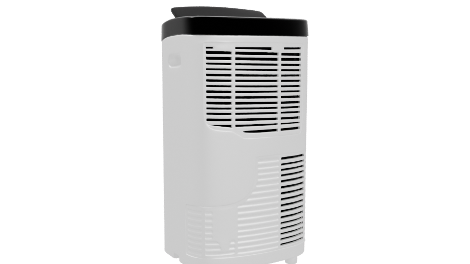 Sleek Modern Touchless Trash Can 3D Model - Professional 3D Model Render 4