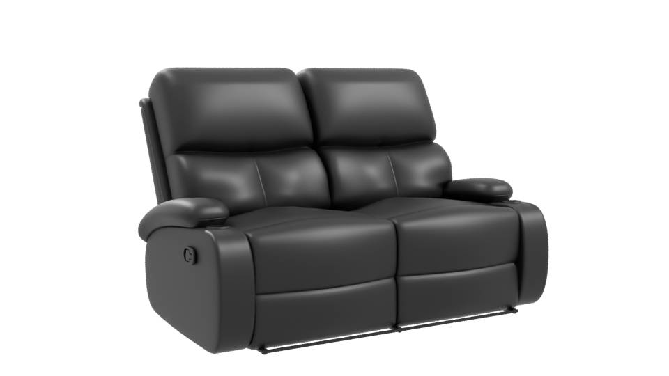 Stylish Reclining Sofa 3D Model - Professional 3D Model Render 10
