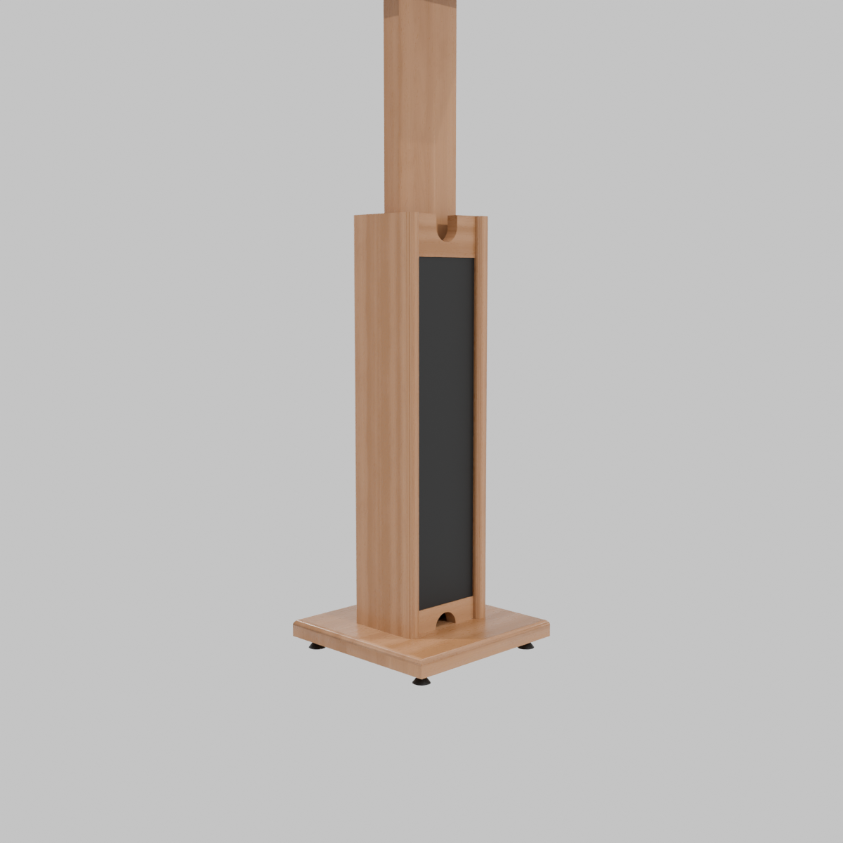 Stand Monitor oak