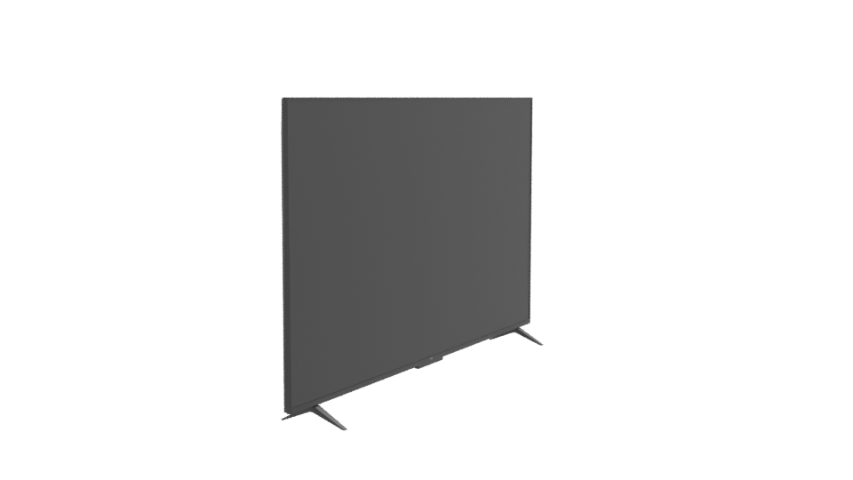 Sleek Flat Screen Television Model - Professional 3D Model Render 9