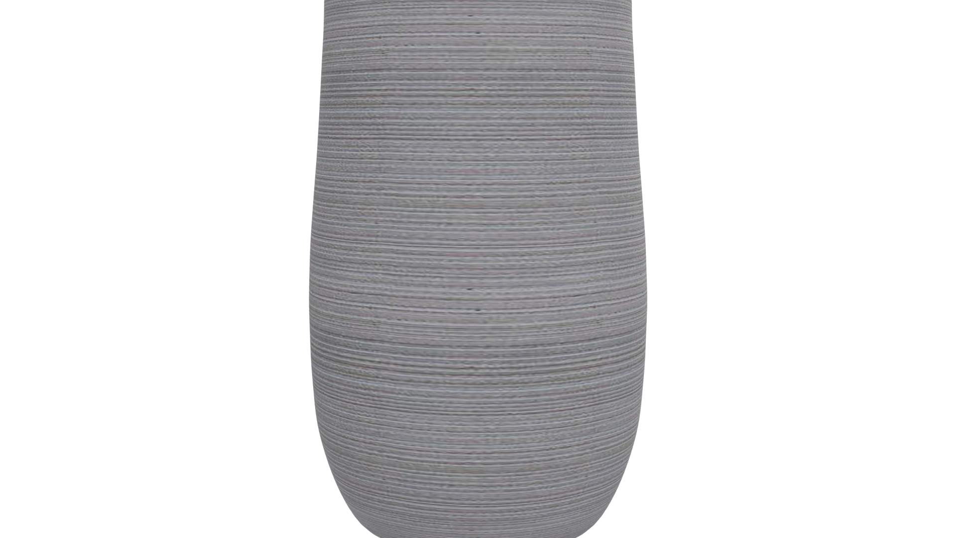 Tall Taupe Fiber Planter 3D Model - Professional 3D Model Render 27