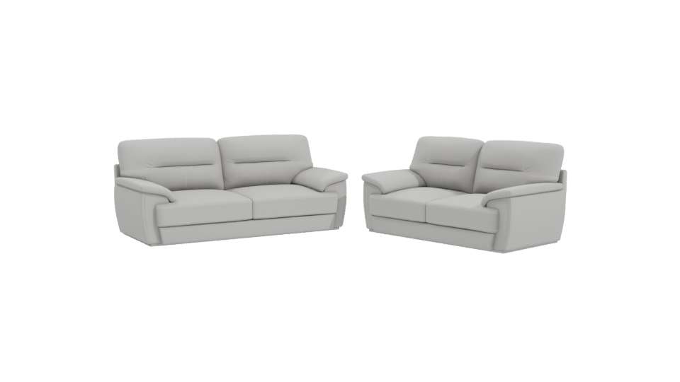Stylish Modern Sofa Set 3D - Professional 3D Model Render 10