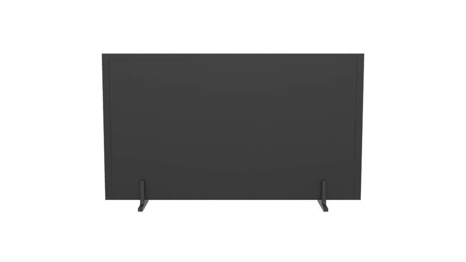 Sleek Minimalist Television Model - Professional 3D Model Render 5