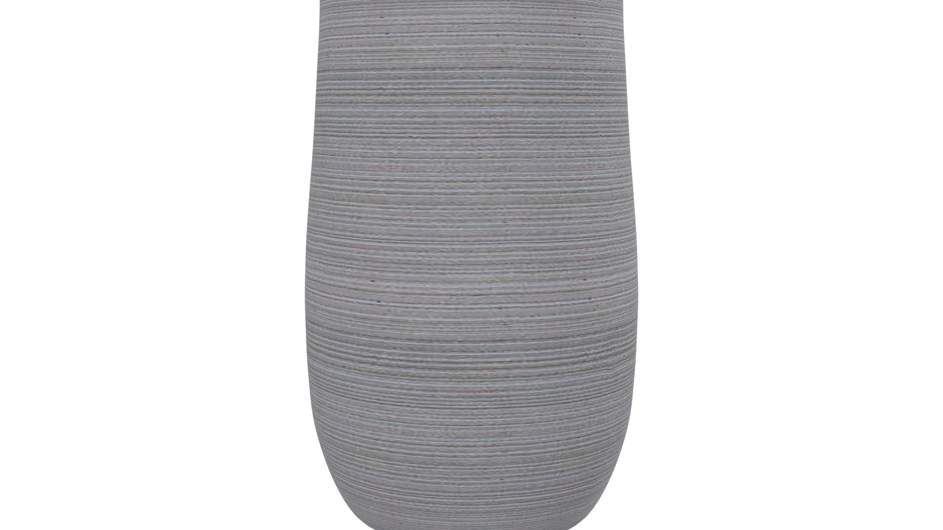 Tall Taupe Fiber Planter 3D Model - Professional 3D Model Render 28