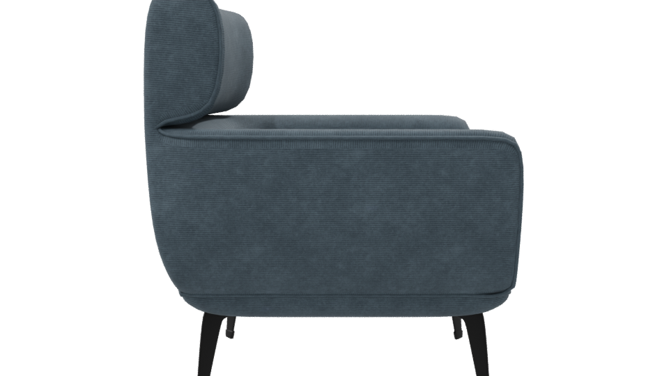 Stylish Modern Armchair Model - Professional 3D Model Render 8