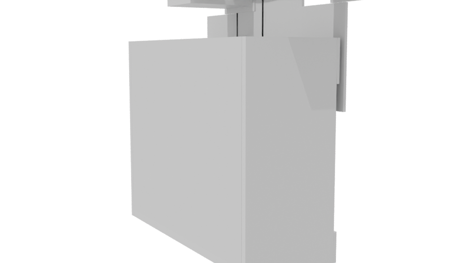 Contemporary Bathroom Vanity Unit 3D Model - Professional 3D Model Render 7