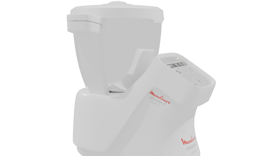 Advanced Cooking Appliance 3D Model - Professional 3D Model Render 9