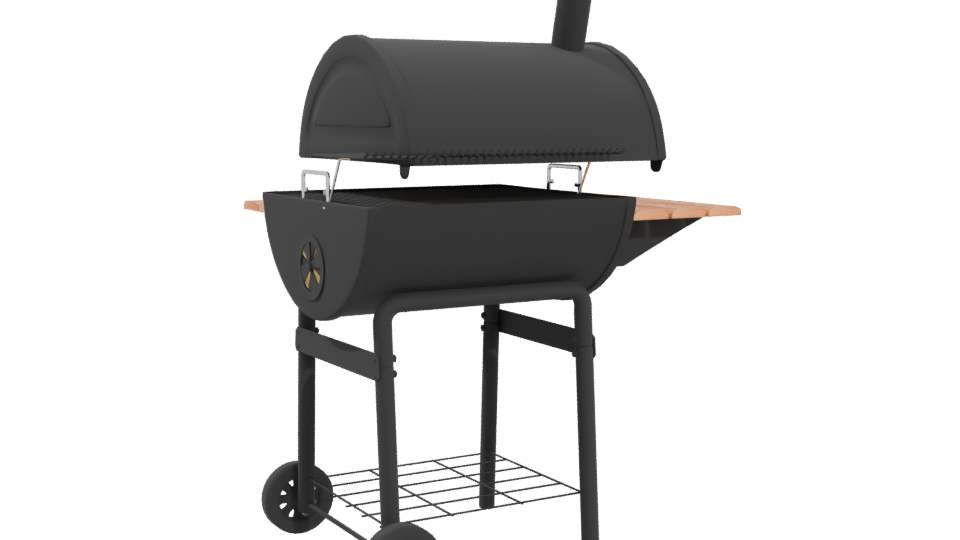 Parrilla Mr. BEEF 3D Grill Model - Professional 3D Model Render 4