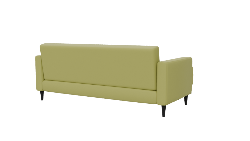 Contemporary Corner Sofa Model - Professional 3D Model Render 6