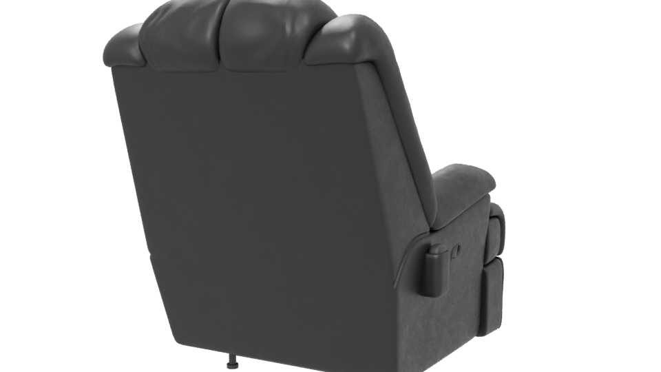 Realistic Recliner Chair 3D Model - Professional 3D Model Render 6