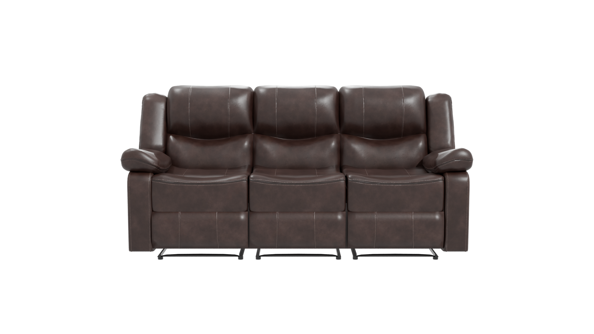 Stylish Reclining Sofa 3D Model - Professional 3D Model Render 11