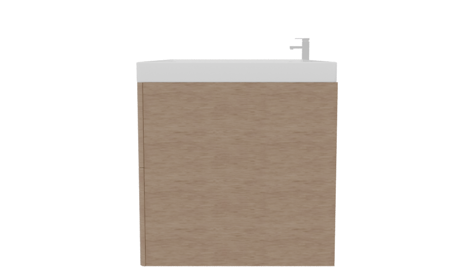 Stylish Modern Freestanding Bathtub 3D Model - Professional 3D Model Render 2