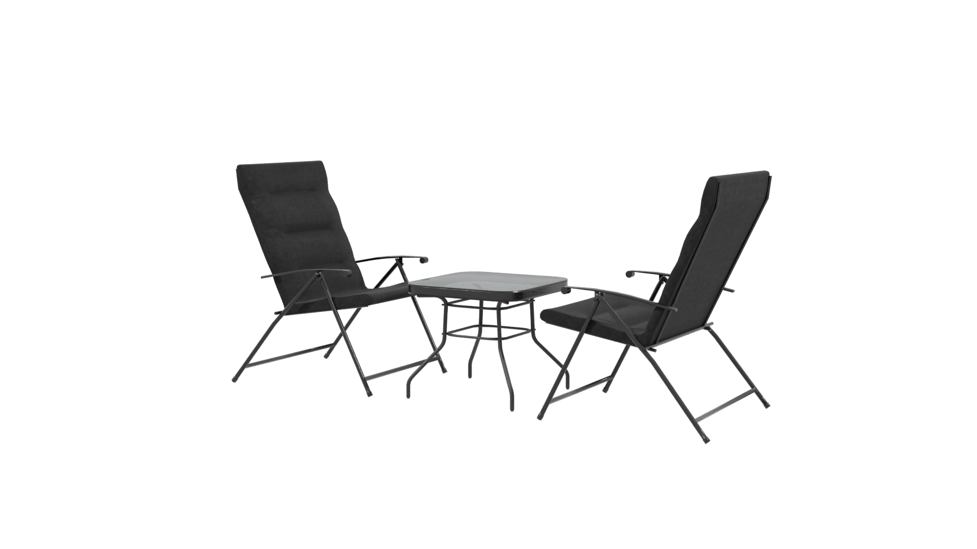 Stylish Outdoor Lounge Chair 3D - Professional 3D Model Render 3