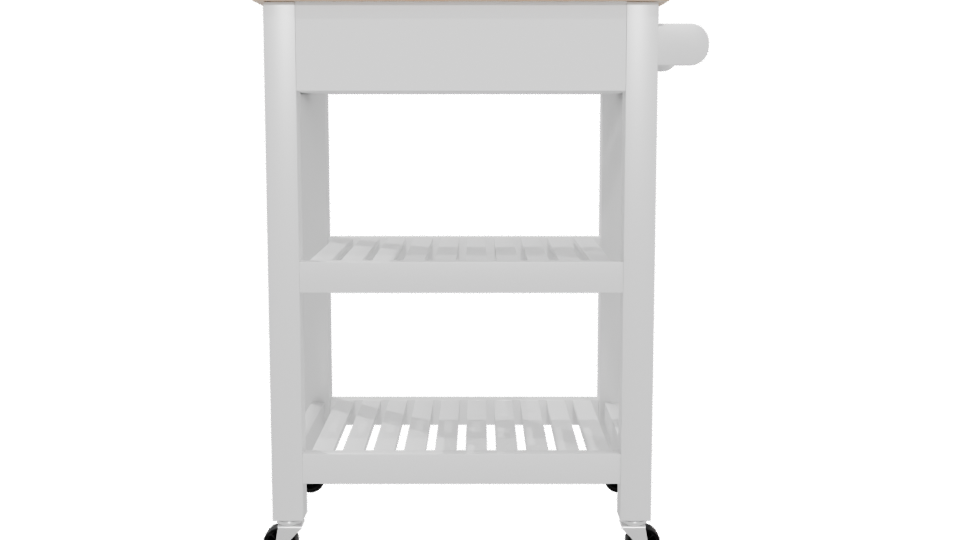 Stylish Kitchen Cart 3D Model - Professional 3D Model Render 5