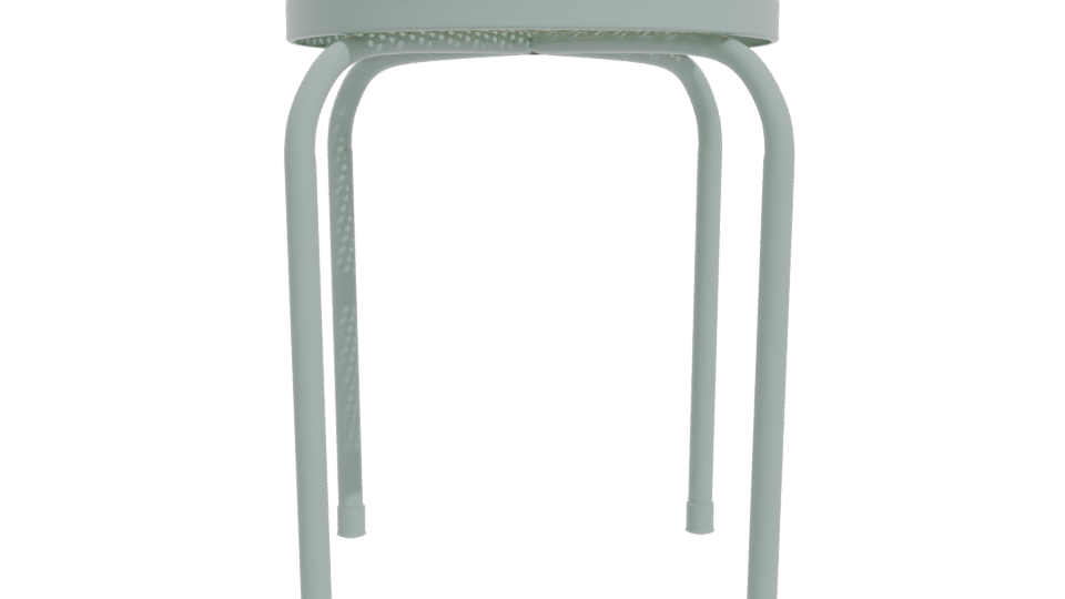 Stylish Minimalist Stool Model - Professional 3D Model Render 11