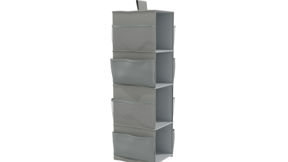 Tie Hanging Organizer 3D Model - Professional 3D Model Render 9