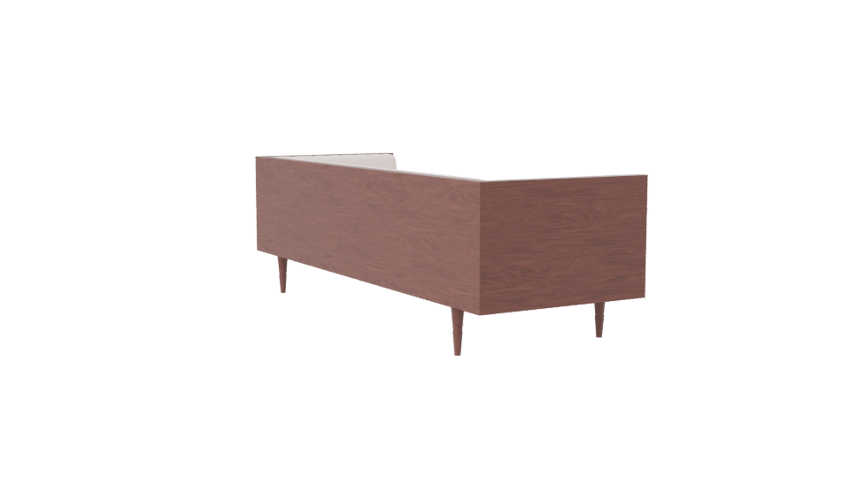 Stylish Modern Sofa 3D Model - Professional 3D Model Render 7