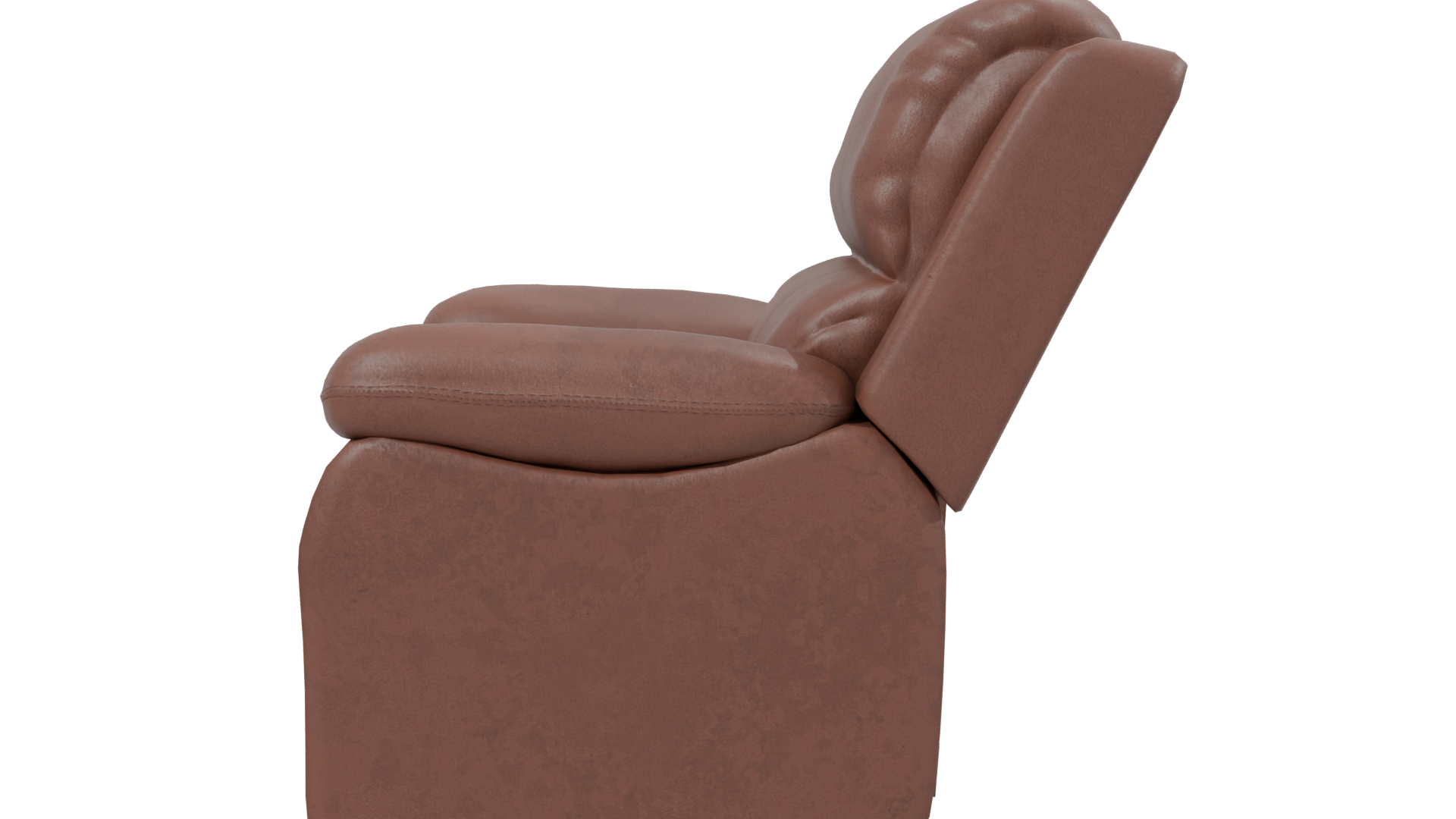 Contemporary Reclining Lounge Chair 3D - Professional 3D Model Render 2