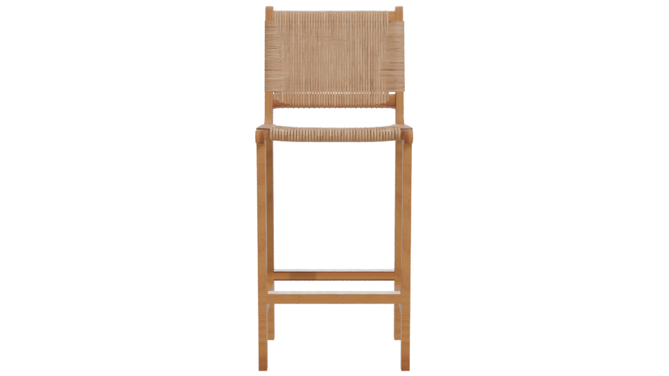 Stylish Bar Stool 3D Model - Professional 3D Model Render 11