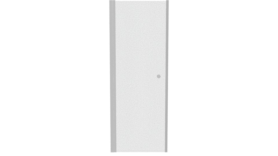 Stylish Glass Door 3D Model - Professional 3D Model Render 11