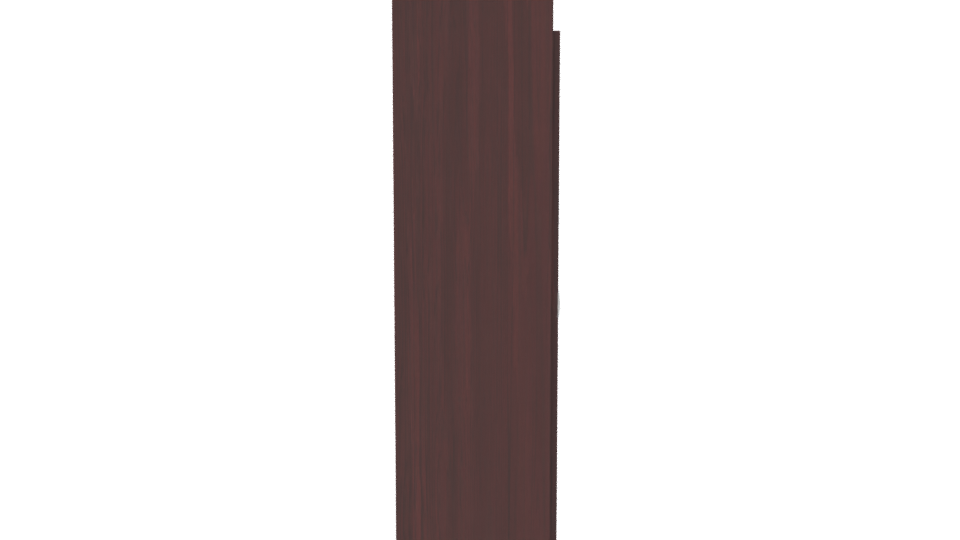 Stylish Wooden Storage Unit 3D - Professional 3D Model Render 8