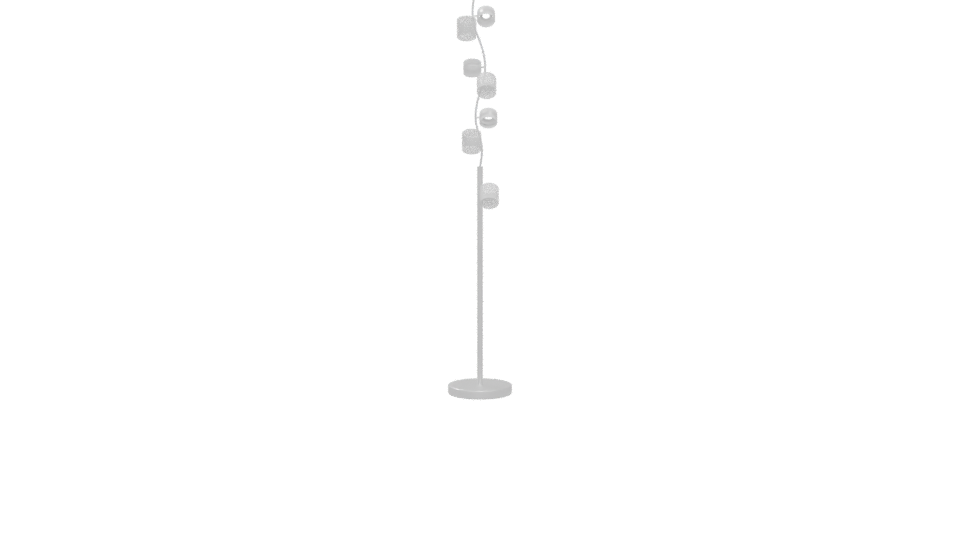 Elegant Modern Floor Lamp 3D Model - Professional 3D Model Render 5