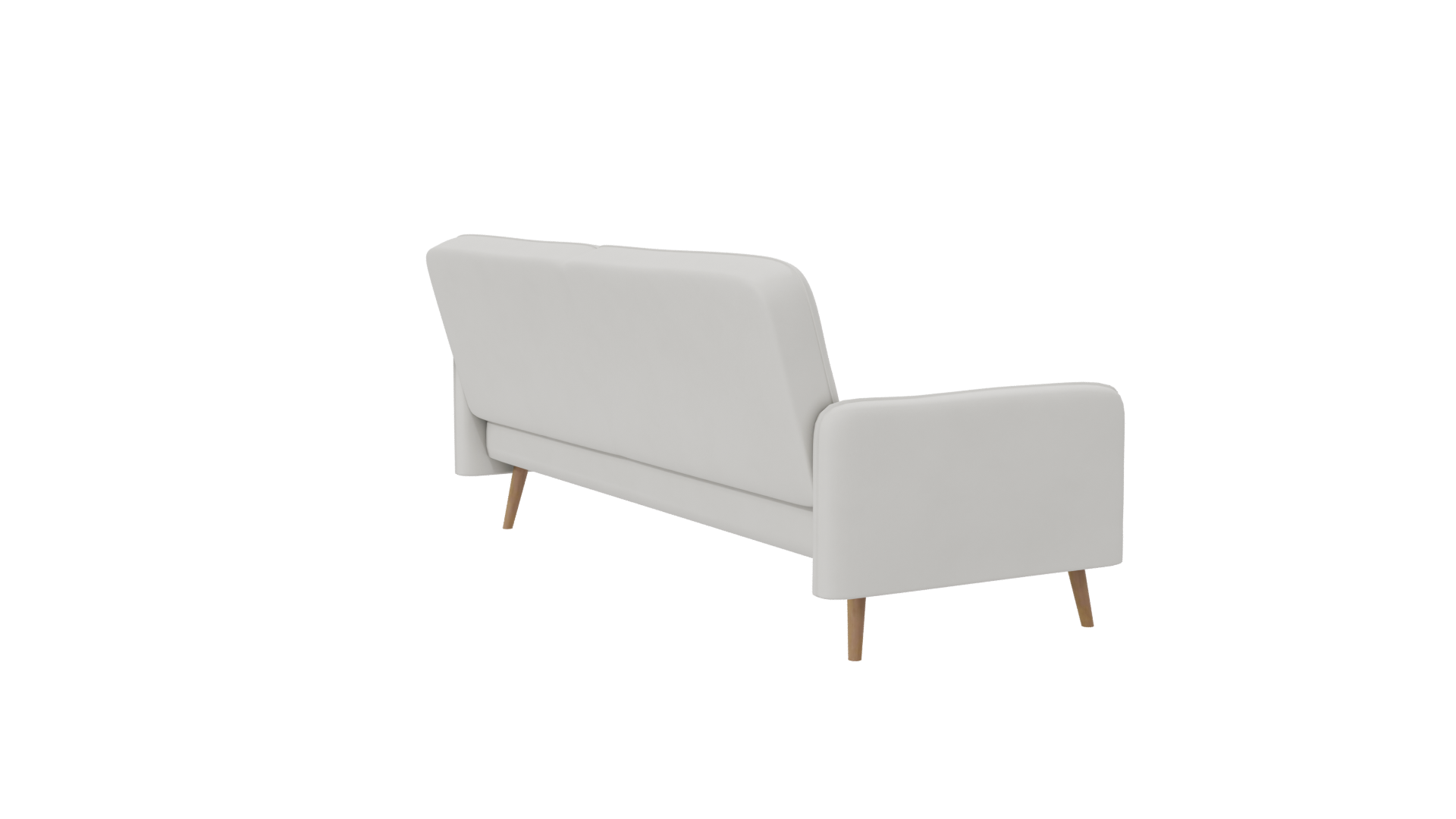 Minimalist White Sofa 3D Model - Professional 3D Model Render 19