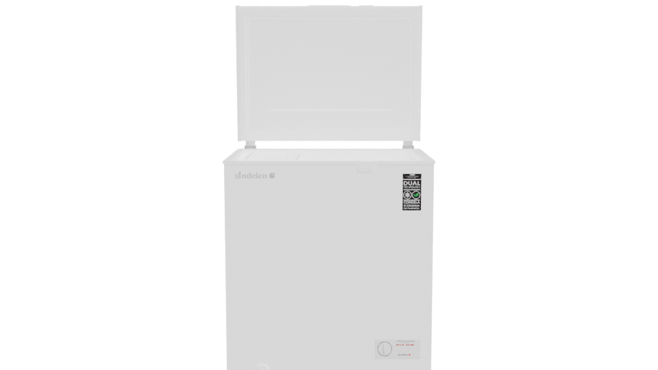 Compact Chest Freezer 3D Model - Professional 3D Model Render 11