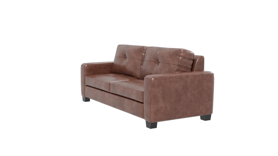 Stylish Leather Sofa Model 3D - Professional 3D Model Render 13