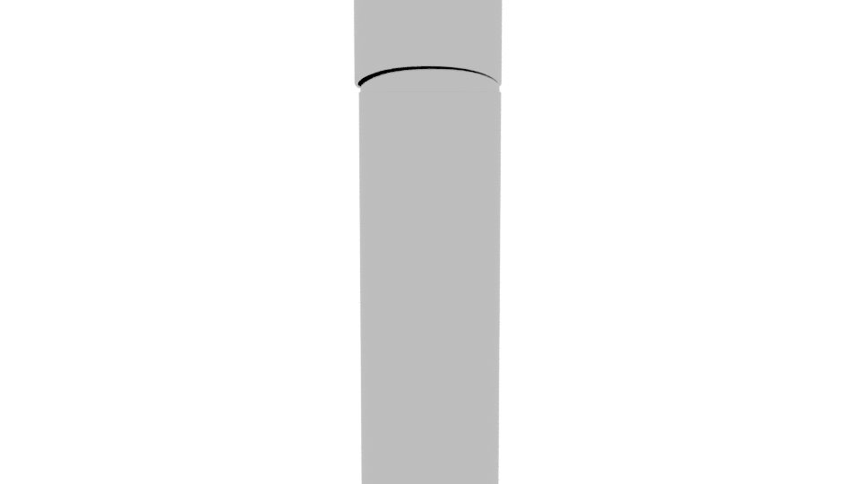 Sleek Chrome Basin Mixer Faucet 3D Model - Professional 3D Model Render 8