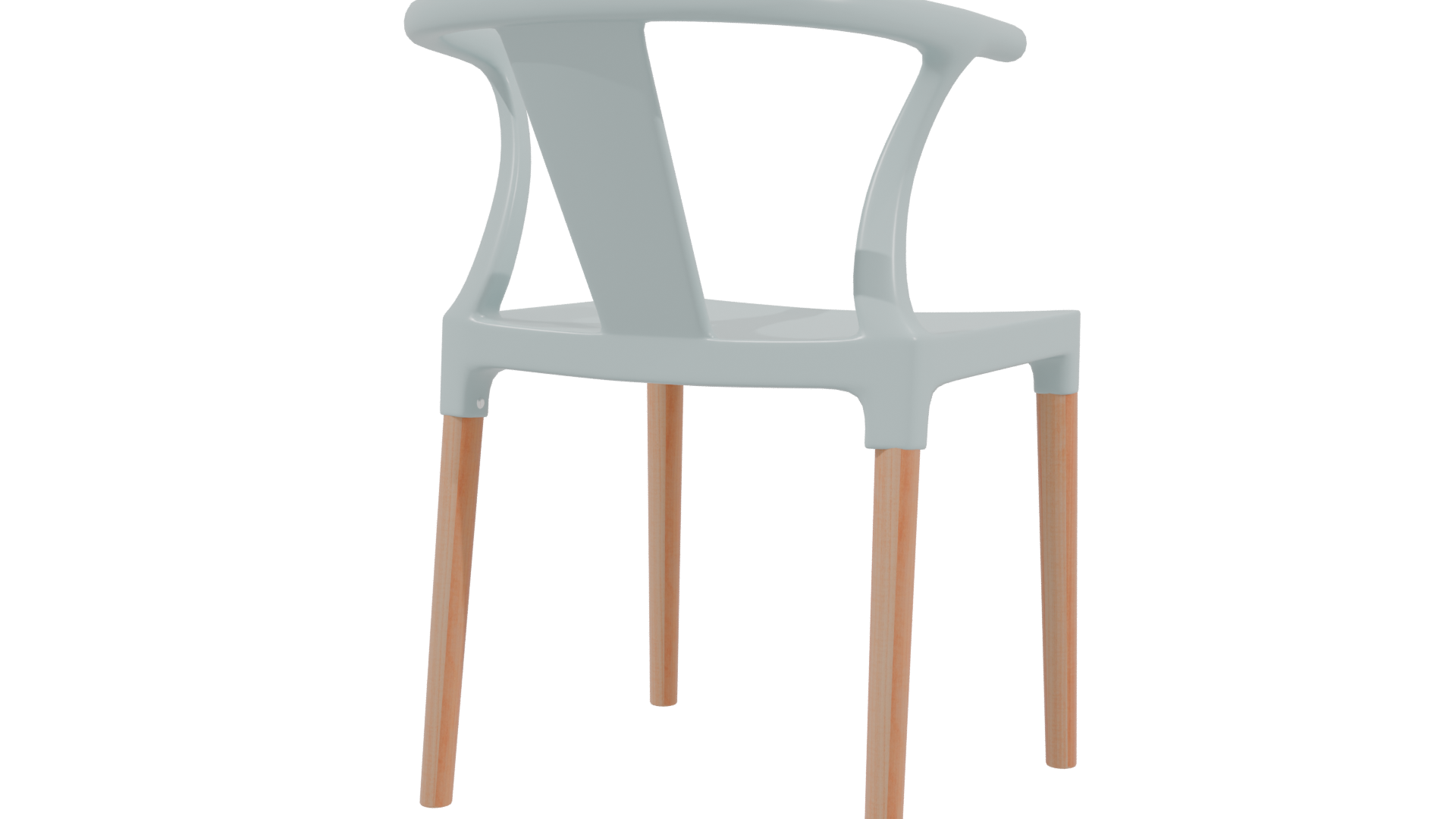Stylish Minimalist Chair Model - Professional 3D Model Render 3