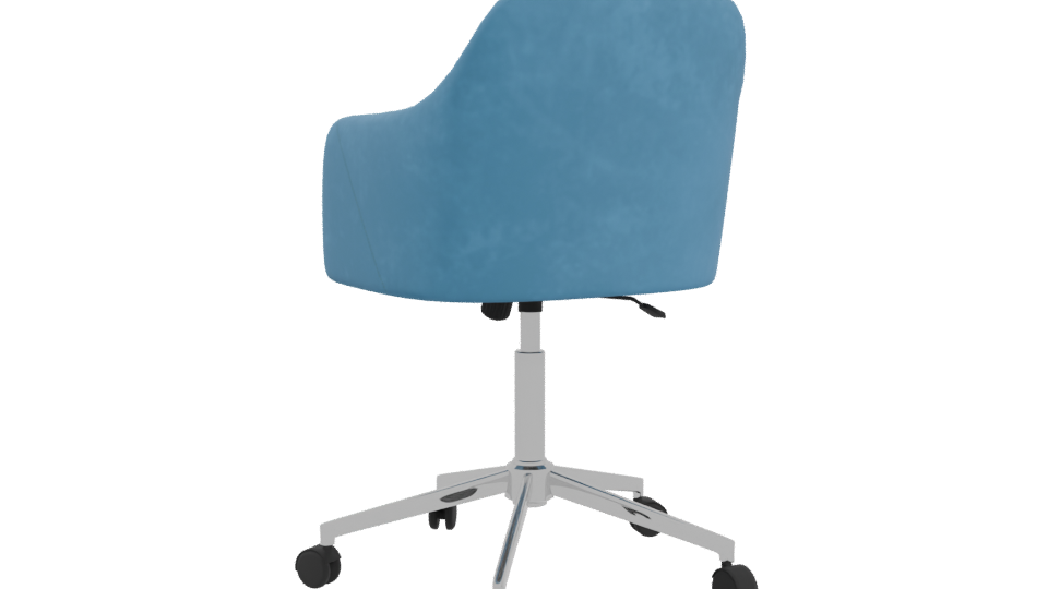 Stylish Modern Office Chair 3D - Professional 3D Model Render 4