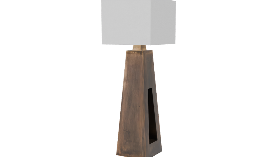 Minimalist Table Lamp 3D Model - Professional 3D Model Render 6