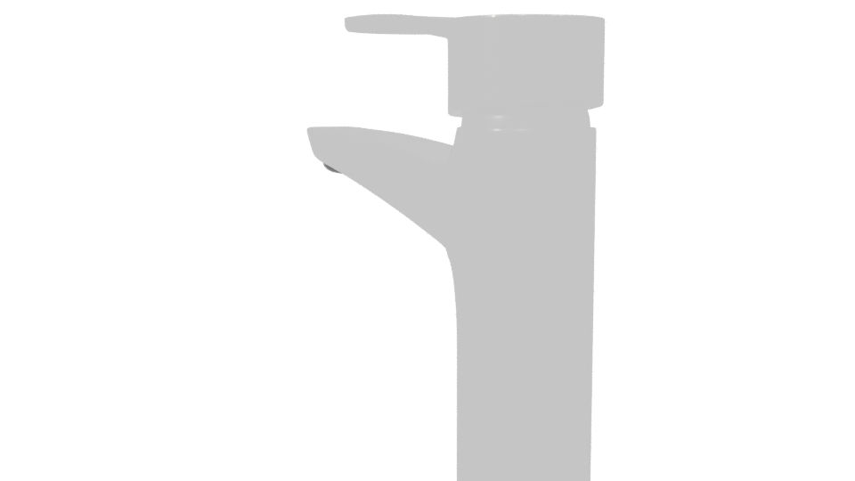 Sleek Modern Kitchen Faucet 3D - Professional 3D Model Render 7