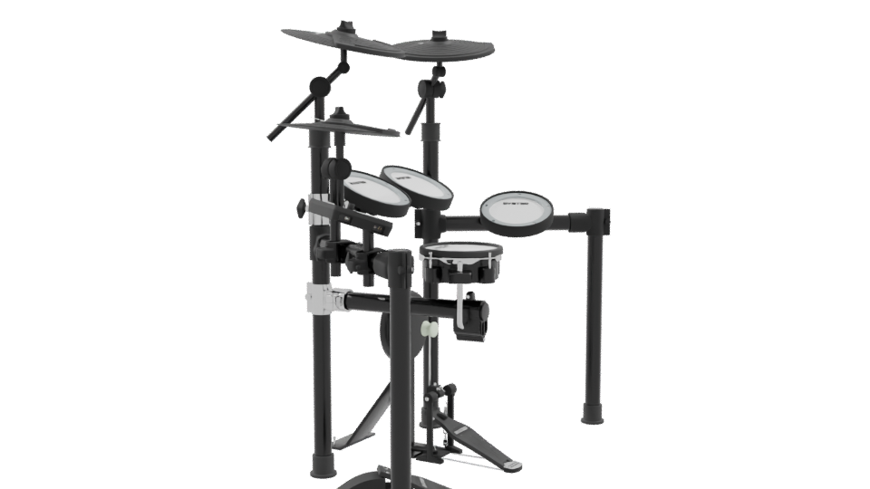 Electronic Drum Kit 3D Model - Professional 3D Model Render 9