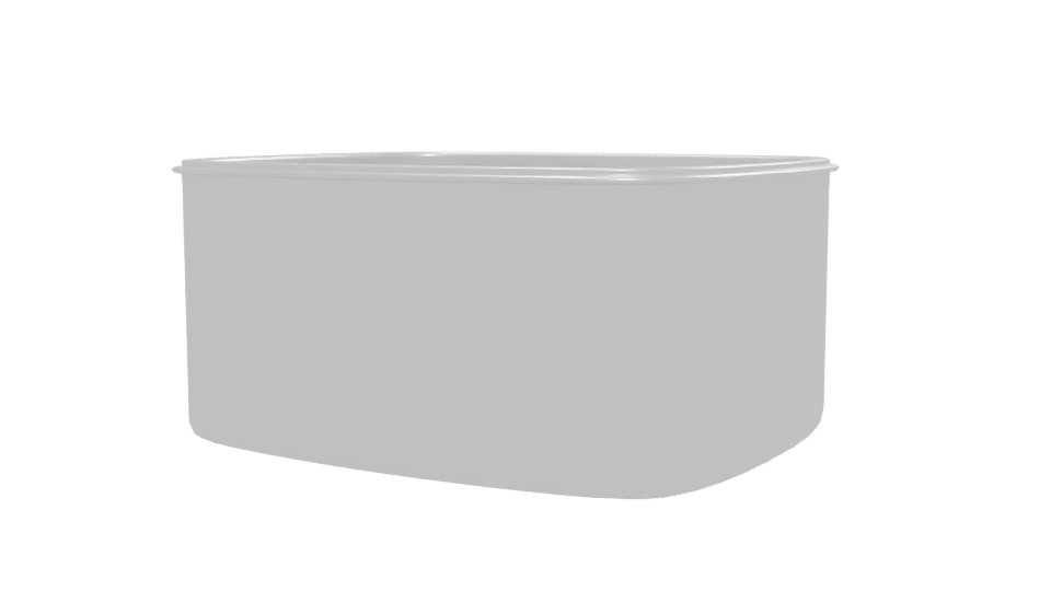 Stylish Modern Bathtub 3D Model - Professional 3D Model Render 12
