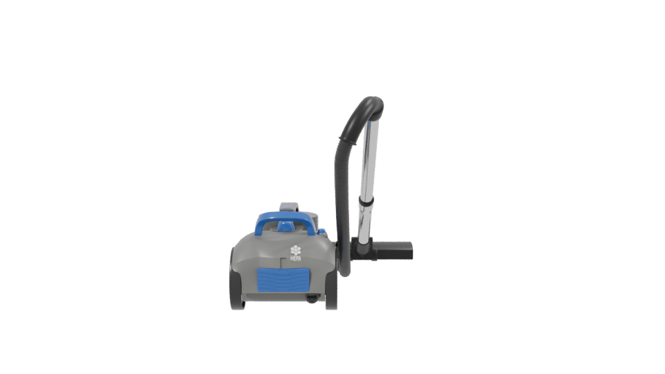 Compact Vacuum Cleaner 3D Model - Professional 3D Model Render 2