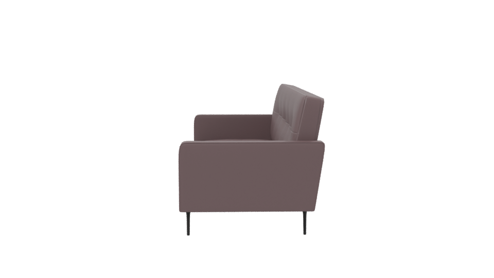 Contemporary Upholstered Sofa 3D Model - Professional 3D Model Render 2