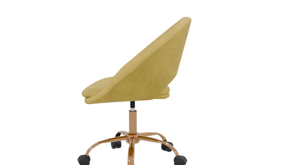 Stylish Modern Office Chair 3D - Professional 3D Model Render 2