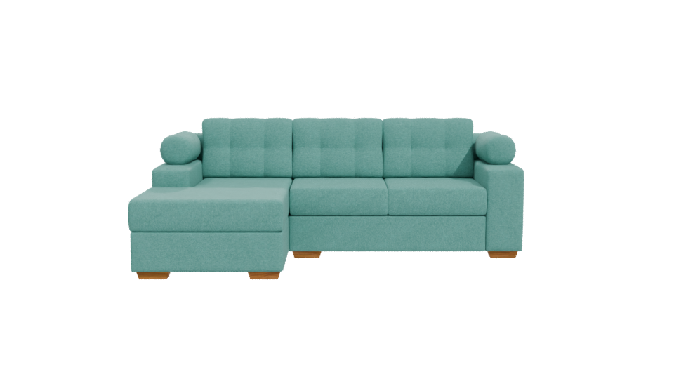 Stylish Modern Sofa 3D Model - Professional 3D Model Render 11