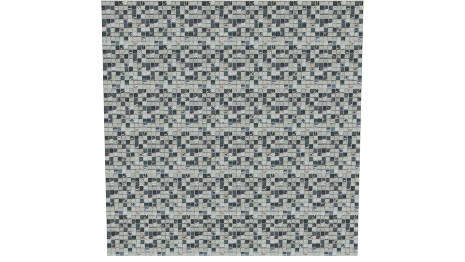 Stylized Geometric Pattern Texture - Professional 3D Model Render 11