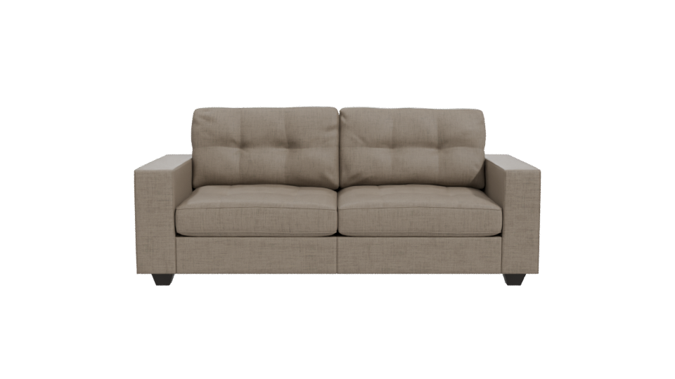 Stylish Modern Fabric Sofa 3D Model - Professional 3D Model Render 11
