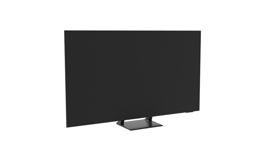 Sleek Modern Television 3D Model - Professional 3D Model Render 10