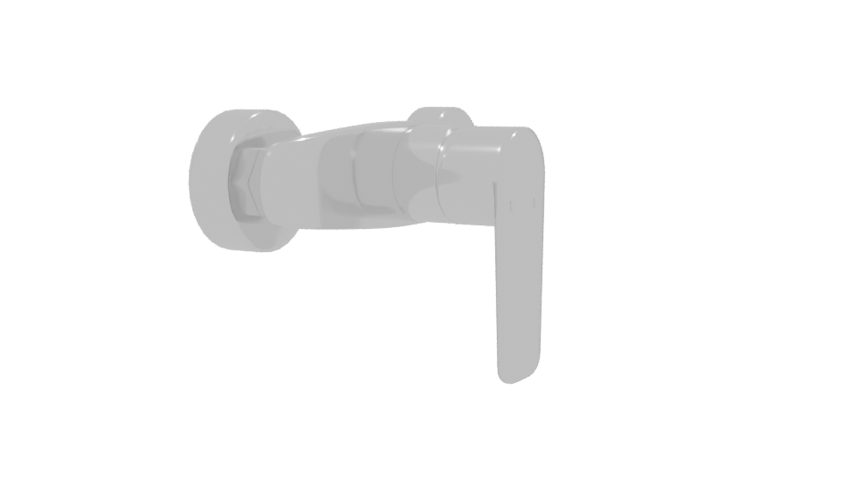 Modern Shower Faucet 3D Model - Professional 3D Model Render 9