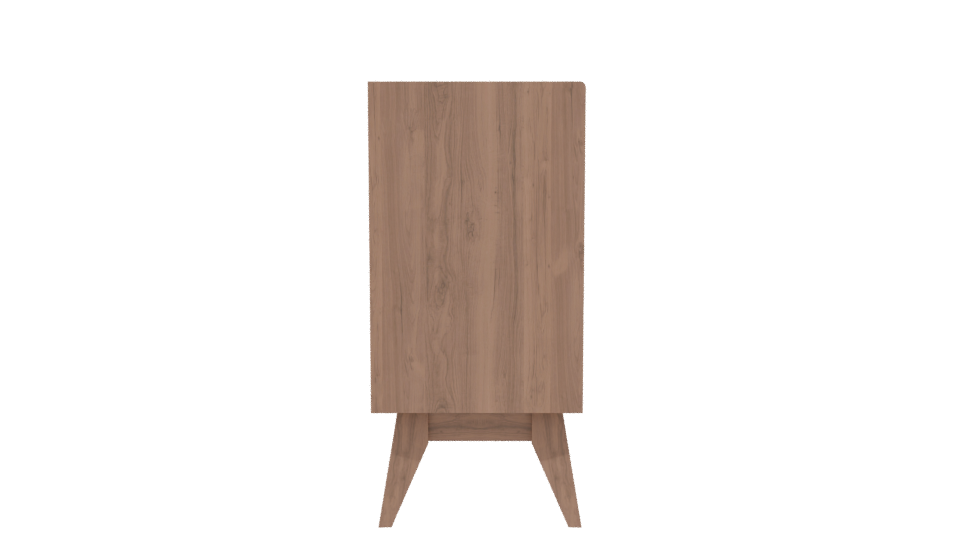 Scandinavian Storage Cabinet 3D - Professional 3D Model Render 8