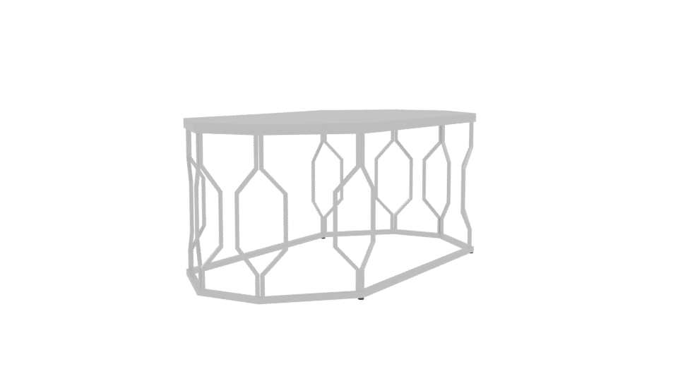 Elegant Modern Coffee Table 3D - Professional 3D Model Render 9