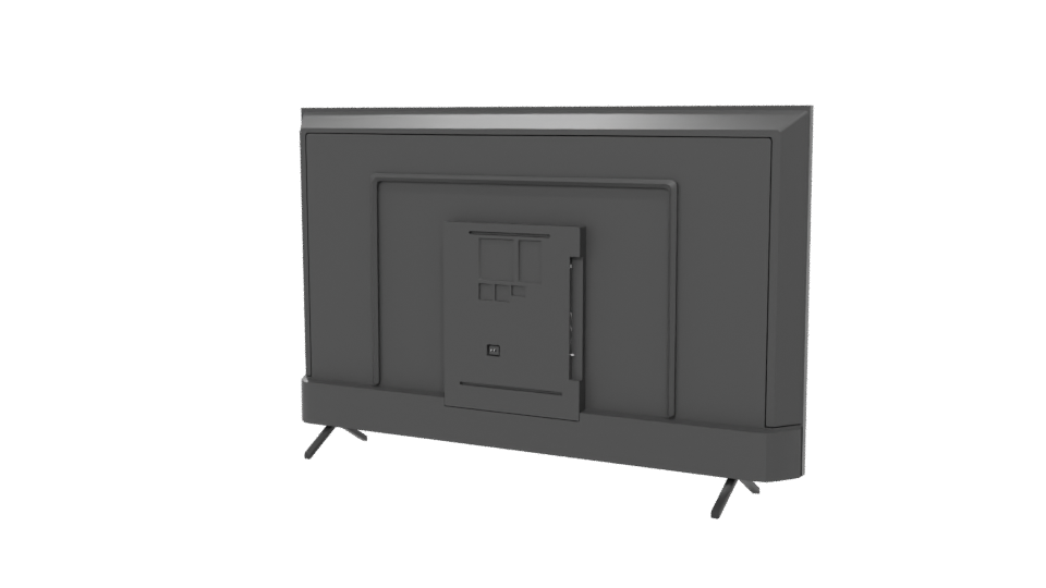 Sleek Modern LED TV Model - Professional 3D Model Render 6