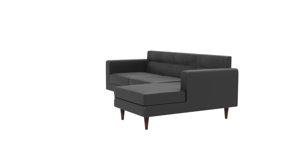 Contemporary Sectional Sofa 3D Model - Professional 3D Model Render 13